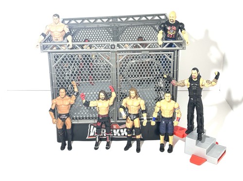 Wwe mattel wrekkin cage - mattel,