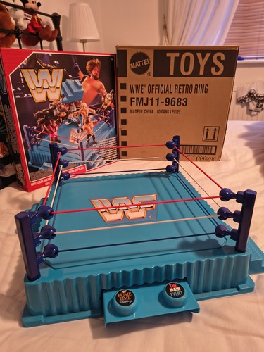 Wwe retro ring playset boxed - retro,