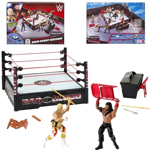 Wwe main event mayhem ring - mayhem,