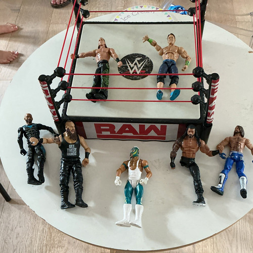 Wwe raw wrestling ring - raw, playset