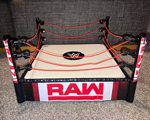 Wwe raw wrestling ring - ring, mattel