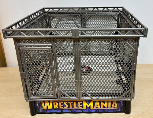 Wwe wrestlemania steel cage - steel,