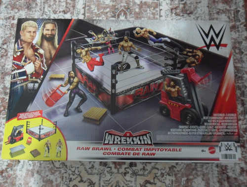 Wwe playset wrekkin raw brawl - wwe, wrekkin'