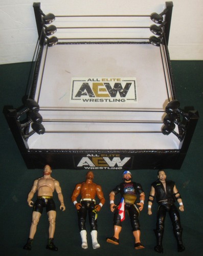 Aew jazwares wrestling figure - aew,