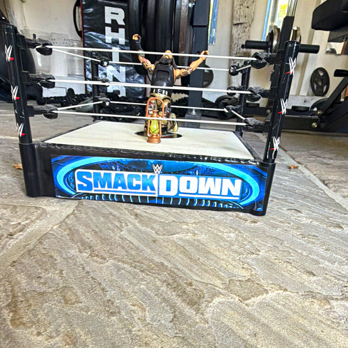 Wwe smackdown wrestling ring - wwe,
